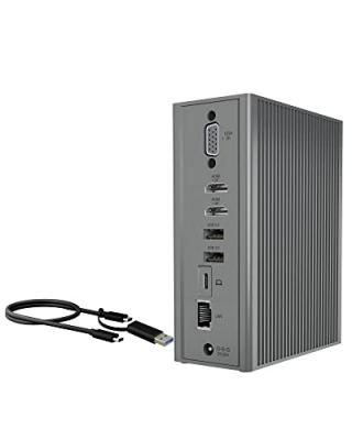ICY BOX  IB-DK2262AC Avec fil USB 3.2 Gen 1 (3.1 Gen 1) Type-C Anthracite - Neuf