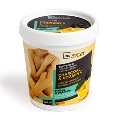IDC  - Sugar Body Scrub Charcoal & Vitamin C 240 Gr soin du corps 240 g