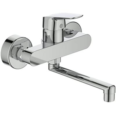 IDEAL STANDARD  B1717AA Ceraflex Robinet de lavabo mural en saillie 160 mm Chrom&eacute;