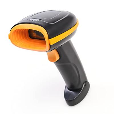 IGGUAL Lecteur de Codes Barres  L2DBT 300 scan/s LED Bluetooth Noir