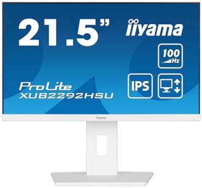 IIYAMA Ecran PC  XUB2292HSU-W6 21.5"" FHD/100Hz/IPS/0.4ms/FS Blanc