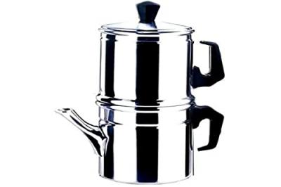 ILSA Cafeti&egrave;re napolitaine r&eacute;versible lisse -  - 12 tasses - 100.0000