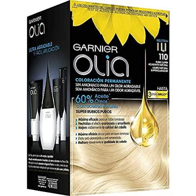 GARNIER  Teinture Permanente pour Cheveux Olia 110 Blond Tr&egrave;s Clair