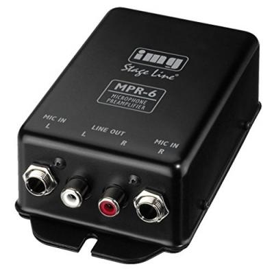 MONACOR INTERNATIONAL Img Stage Line 210680 Pr&eacute;ampli pour microphone