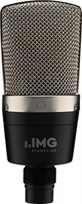 IMG STAGELINE Microphone &agrave; condensateur grande membrane compact Monacor ECMS-60