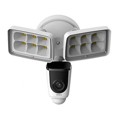 IMOU Cam&eacute;ra de s&eacute;curit&eacute;,  floodlight, ext&eacute;rieure, s int&eacute;gr&eacute;s, blanc