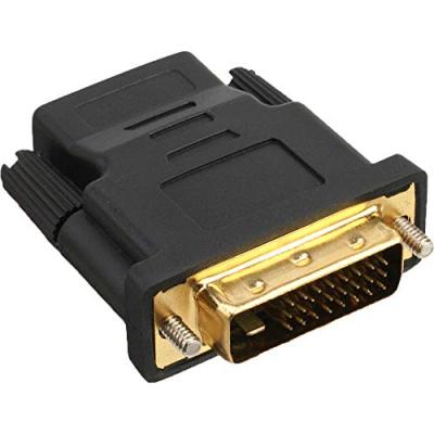 GENERIQUE INLINE DVI-HDMI Adapter DVI Stecker auf HDMI Buchs