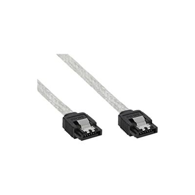 INLINE  27303R c&acirc;ble SATA 0,3 m Transparent