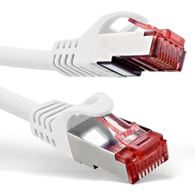 INTOS ELECTRONIC AG InLine 4043718120529 c&acirc;ble de r&eacute;seau Blanc 15 m Cat6 S/FTP (S-STP)