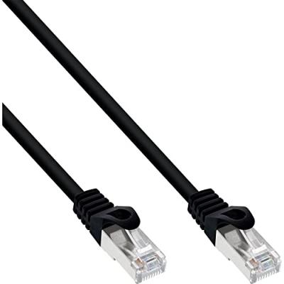INLINE C&acirc;ble patch, s-ftp, cat.5e, noir, 5m, &reg;