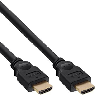 GENERIQUE C&acirc;ble hdmi, inline&reg;, 19 broches m&acirc;le/m&acirc;le, contacts dor&eacute;s, noir, 0,5m
