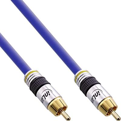 INTOS ELECTRONIC AG InLine 4043718018253 c&acirc;ble audio 2 m RCA Bleu