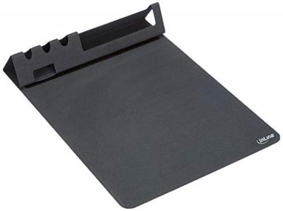 INLINE Tapis de souris multifonction avec smartphone et porte-stylo, noir, pliable