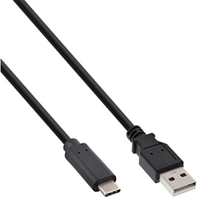 INLINE C&acirc;ble usb 2.0 &reg;, type c m&acirc;le &agrave; m&acirc;le, noir, 2 m