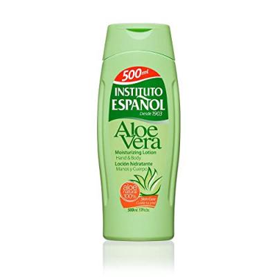 INSTITUTO ESPANOL ALOE VERA loci&oacute;n hidratante lait hydratant mains et corps 500 ml