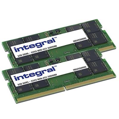 INTEGRAL  16GB 2x8GB SODIMM DDR5 4800MHZ UNBUF