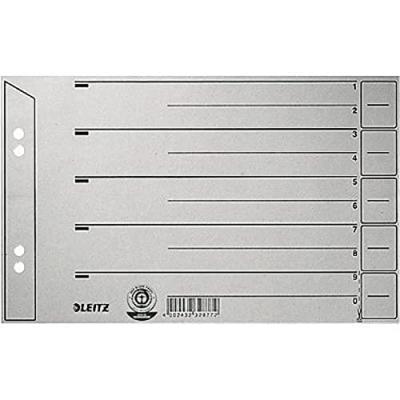 LEITZ  Intercalaires, format A5 paysage, carton solide