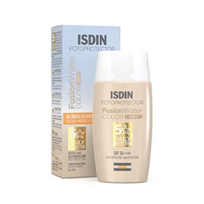 ISDIN Cr&egrave;me solaire avec couleur  fusion water light (50 ml)