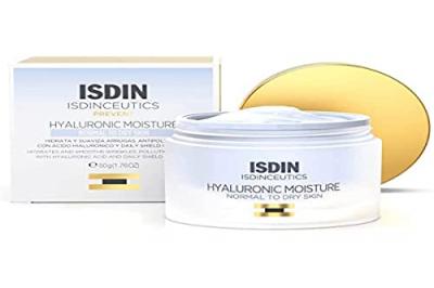 ISDIN  Cr&egrave;me Visage Hyaluronique Hydratante Peaux Normales &agrave; S&egrave;ches