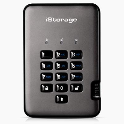 ISTORAGE DiskAshur PRO2 2000 Go Noir, Graphite - 