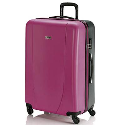 ITACA  pour femme. Grande valise de voyage XL Rigide 4 Roues Trolley 71