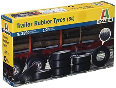 ITALERI Maquette camion  Trailer Tire (8x) - 1/24 - Maquette de camion