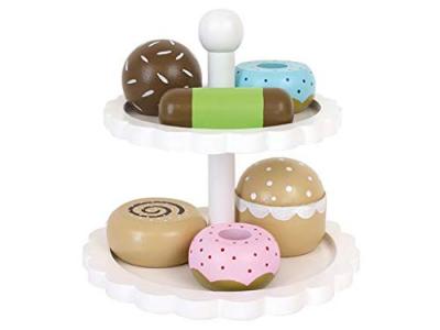 JABADABADO  Plat &agrave; g&acirc;teau Blanc, T226