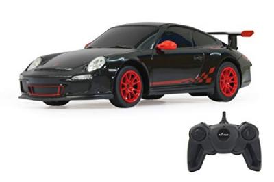 RASTAR Jamara Voiture t&eacute;l&eacute;command&eacute;e Porsche GT3 RS 40 MHz 1:24 Noir