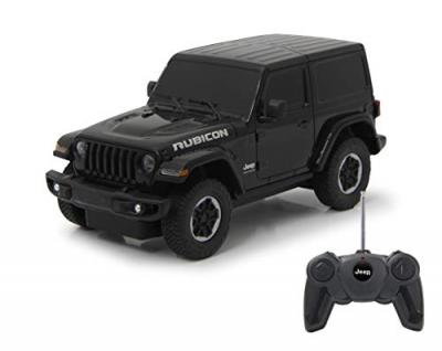 RASTAR  RC Jeep Wrangler JL boys 27 MHz 1:24 noir