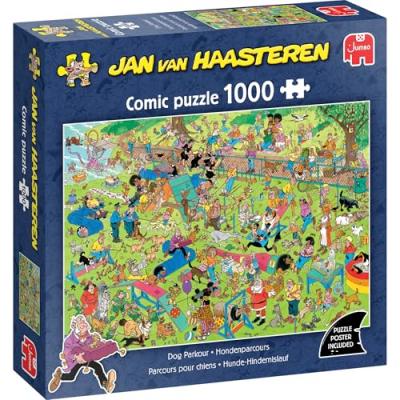 JUMBO Puzzle Jan Van Haasteren - Parcours pour Chiens 