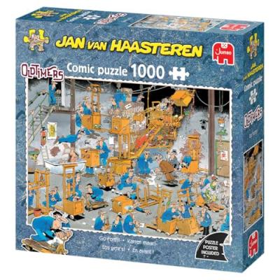 JUMBO Jan Van Haasteren Puzzle Oldtimers Go Forth! 1000 Pi&egrave;ces