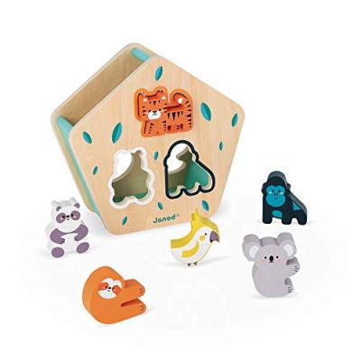 JANOD  Animal Shapes Box Multicolore 18 Months-5 Years