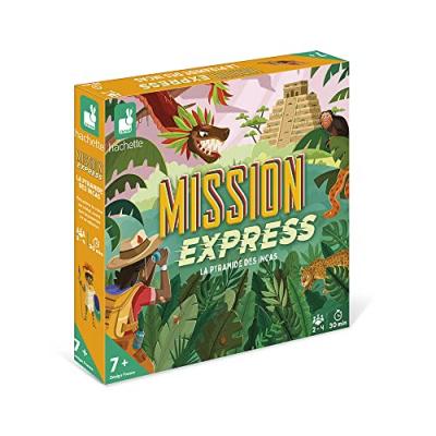 JANOD Jeu Mission Express Crane Cristal - La Pyramide Des Incas