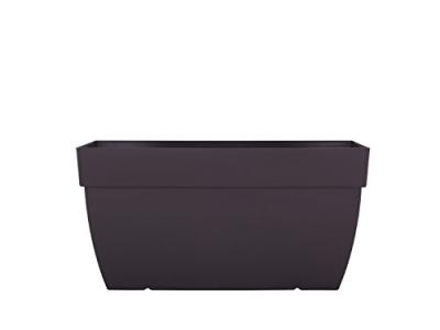 ARTEVASI Jardiniere Capri Xl - 40 x 80 x H 40 cm - 100 L - Gris anthracite