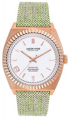 JASON HYDE  Eight Montre Femme Analogique Quartz avec Bracelet Textile JH20011 6299