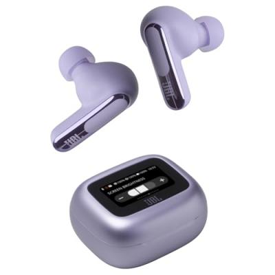 JBL Live Beam 3 Violet - Ecouteurs a reduction de bruit sans fil