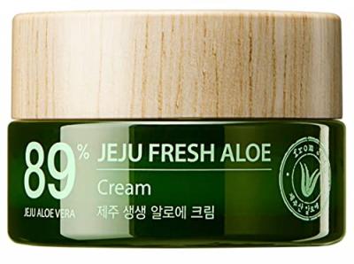 THE SAEM Cr&egrave;me visage  Jeju Fresh Aloe 89% (50 ml)