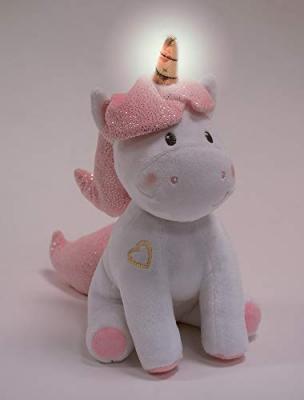 JEMINI  Peluche Musicale et Lumineuse Licorne Pour Enfant - 24 cm