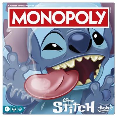 MONOPOLY Jeu classique  &eacute;dition Disney Stitch 