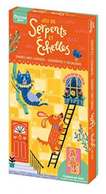 AUZOU Jeu de soci&eacute;t&eacute;  Jeu de serpents et &eacute;chelles