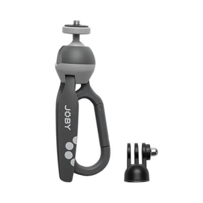 JOBY Tr&eacute;pied Mini -  - HandyPod Clip - Compatible GoPro - Mousqueton Int&eacute;gr&eacute; - Pieds Repliables
