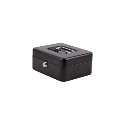 SECURITEGOODDEAL JOD1 LBXJ1M6 - Caisse A Monnaie, Monnayeur en Acier Noir 16 Cm