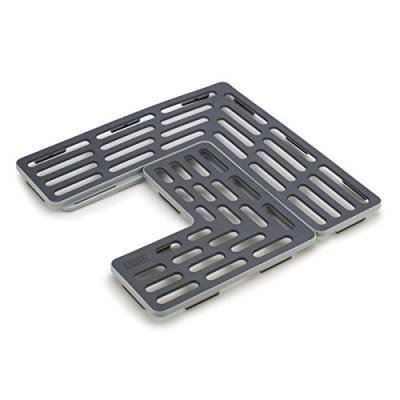 JOSEPH JOSEPH Protecteur d&rsquo;&eacute;vier ajustable  SinkSaver 85037, Gris