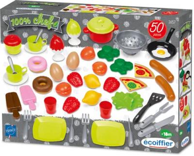 Bo&icirc;te alimentation 50 pi&egrave;ces ecoiffier FC-1-14020358