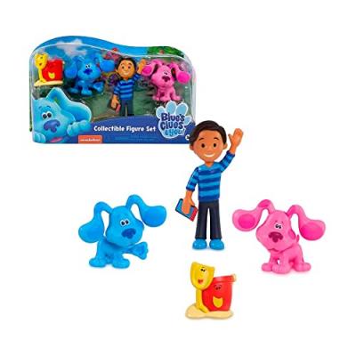 GIOCHI PREZIOSI JP Blues Clues & You Coffret 4 Figurines Blue et Ses Amis blu04