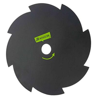 JR MOTOCULTURE Lame 8 dents pour d&eacute;broussailleuse 25.5cm 8 dents 8 dents