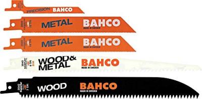 BAHCO  3940-MIX-SET-5P Lot de lames de scie sabre 5 pi&egrave;ces