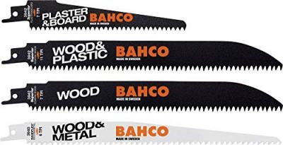 BAHCO Jeu de lames de scies sabres pour bois (5 pcs)  3942-WOOD-SET-5P