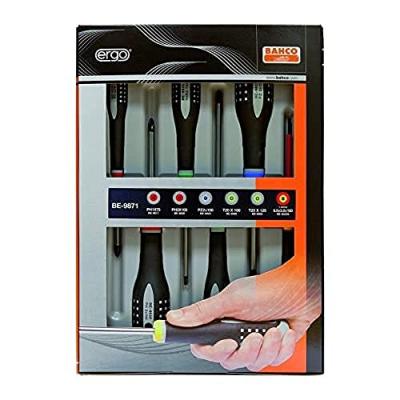 BAHCO  JEU DE TOURNEVIS, 6 PCS - BE-9871