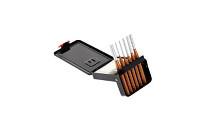 GEDORE RED Juego de botadores cil&iacute;ndricos &Oslash; 3-10 mm + caja met&aacute;lica, 6 piezas